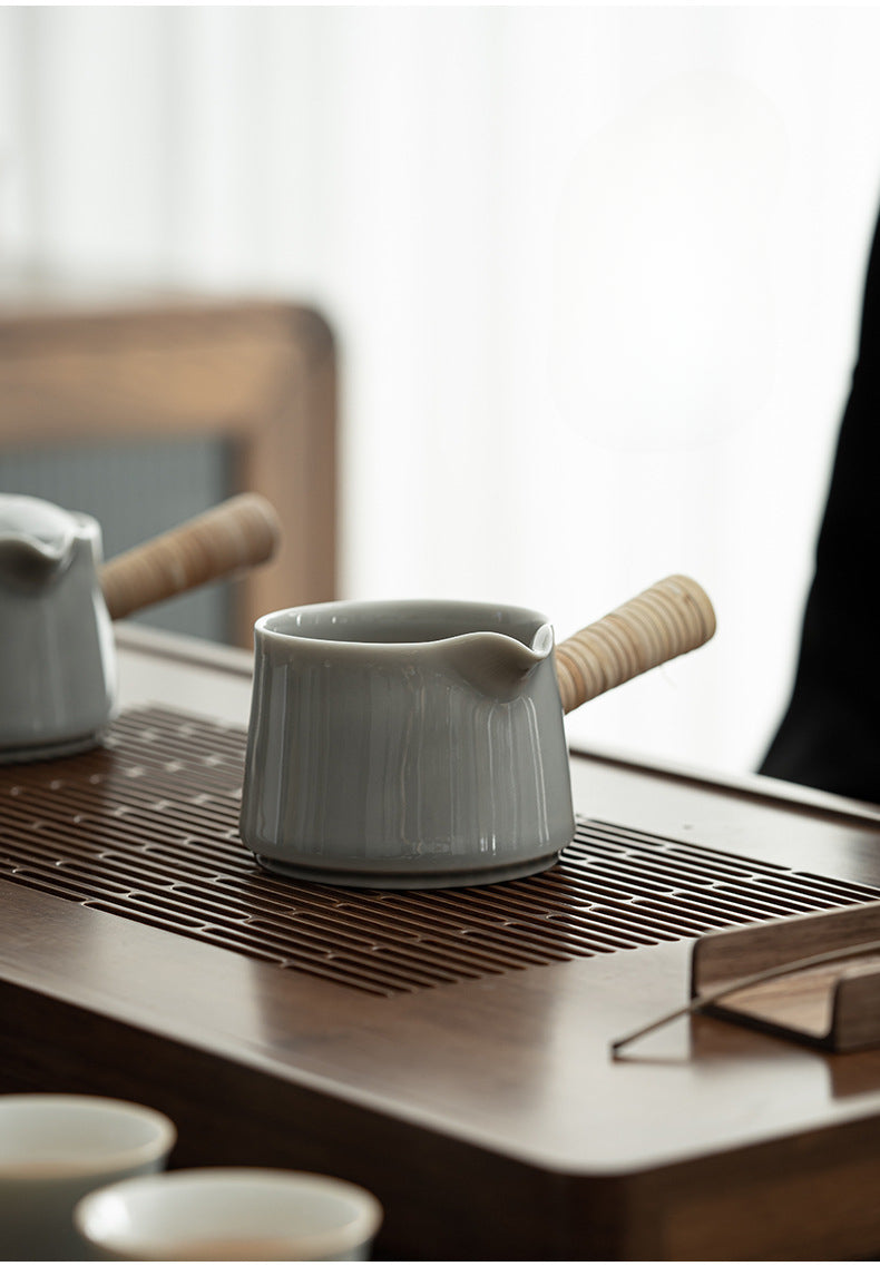 Gohobi Japanese Style Ice Grey Pitcher 002