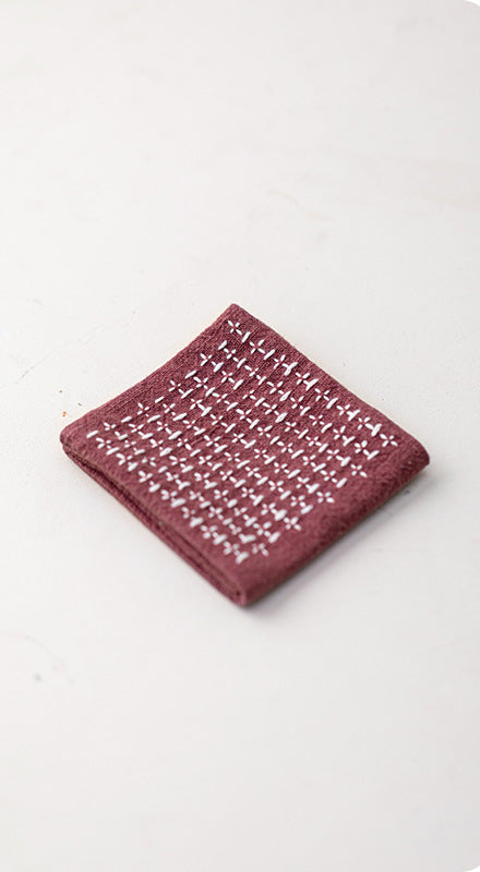 Gohobi Handmade Woven Cotton and Linen Gongfu Tea Towel