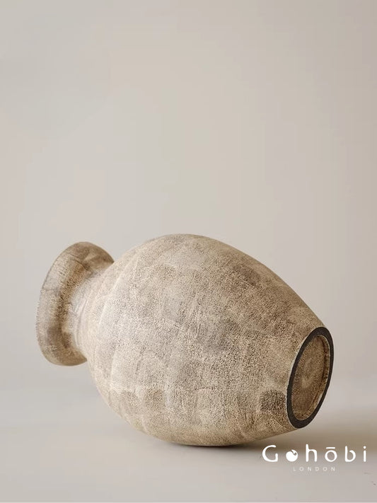 Gohobi Japanese-style Wabi Sabi Handmade Zen Large Vase 021