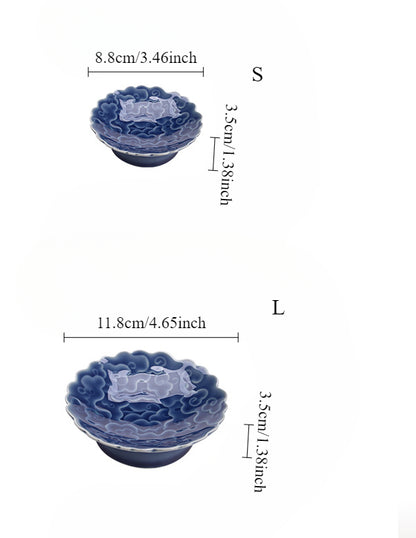 Gohobi, petite assiette de fruits glacés japonais traditionnels - Cloud 010