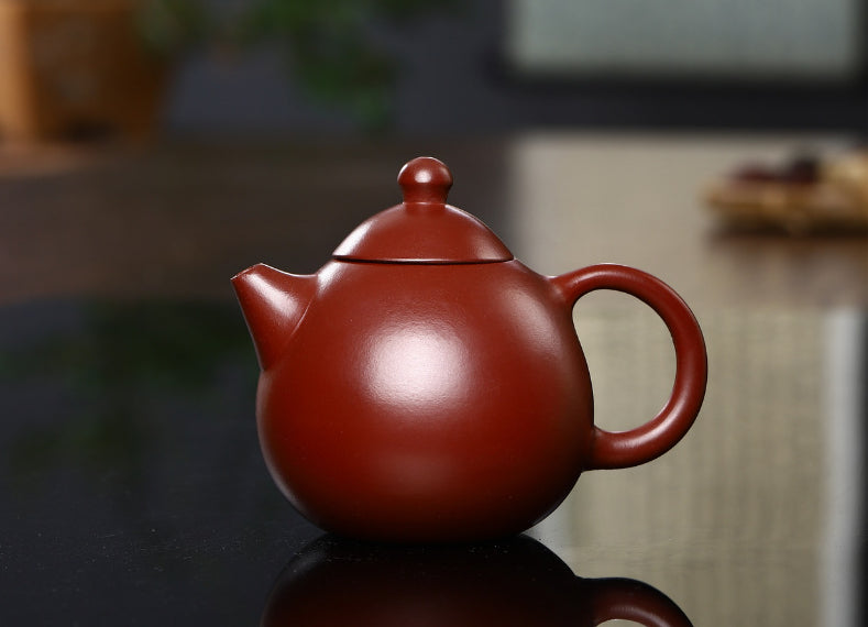 Gohobi Yixing Red Clay Dragon Egg Teapot