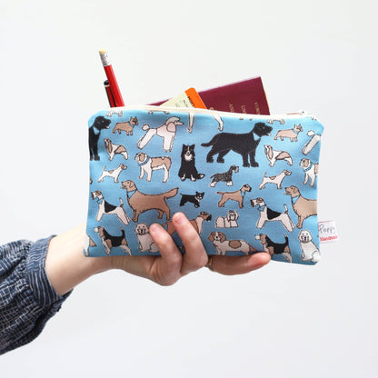 Gohobi x Poppy Treffry Four Legged Friends Big Useful Purse [Made in the UK]