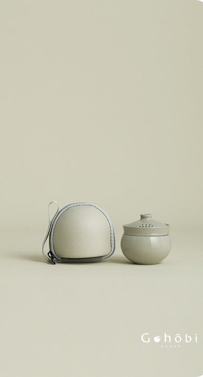 Gohobi Portable Travel Tea Set – One Pot One Cup Gongfu Tea Set for One