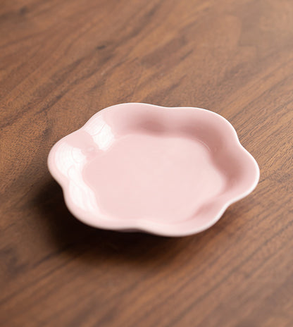 Gohobi Traditional Japanese Glazed Fruit Nuts Small Plate - Cloud 007