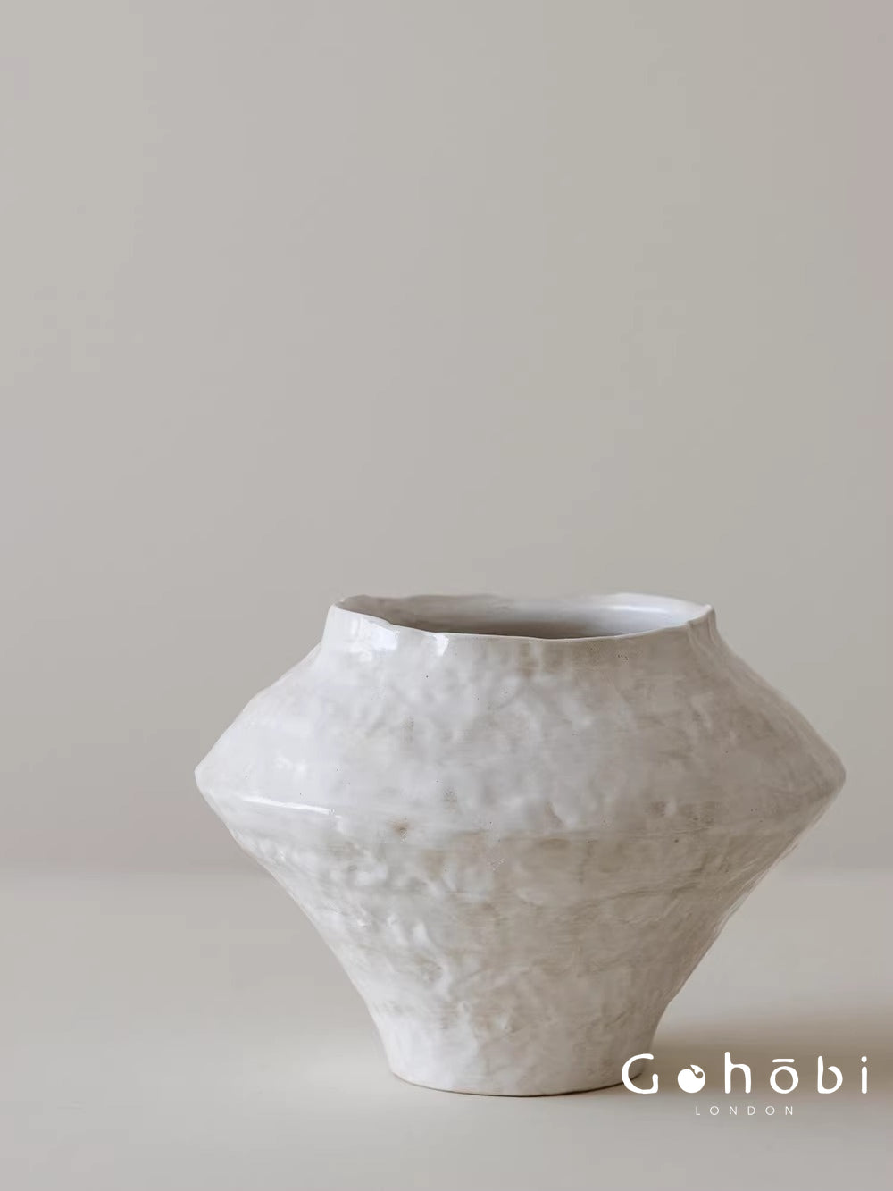 Gohobi Japanese-style Wabi Sabi Handmade Zen Large Vase 024