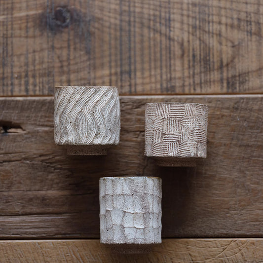 Gohobi Handmade Retro Wabi Sabi Tea Cup