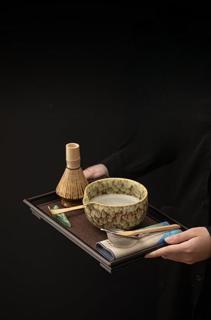 Gohobi Ceramic Matcha Set 038 Flow Glaze