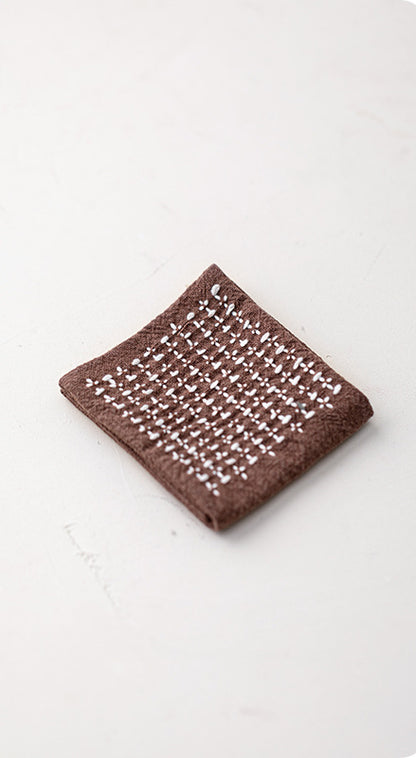 Gohobi Handmade Woven Cotton and Linen Gongfu Tea Towel