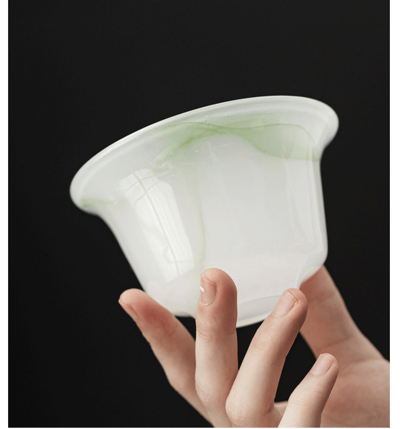 Gohobi Ancient Glazed Three-Talented Cover Gaiwan