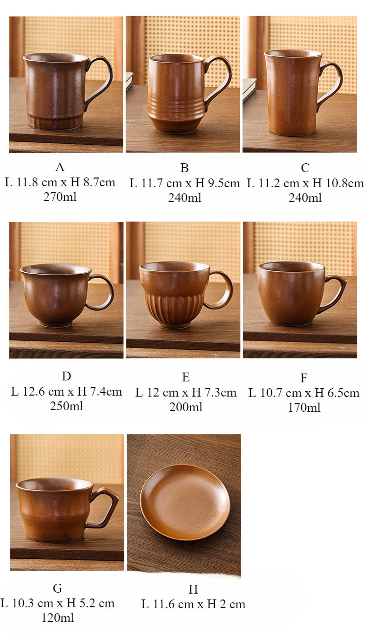 Gohobi Japanese Handmade Coffee Cup (No Sacucer)  012