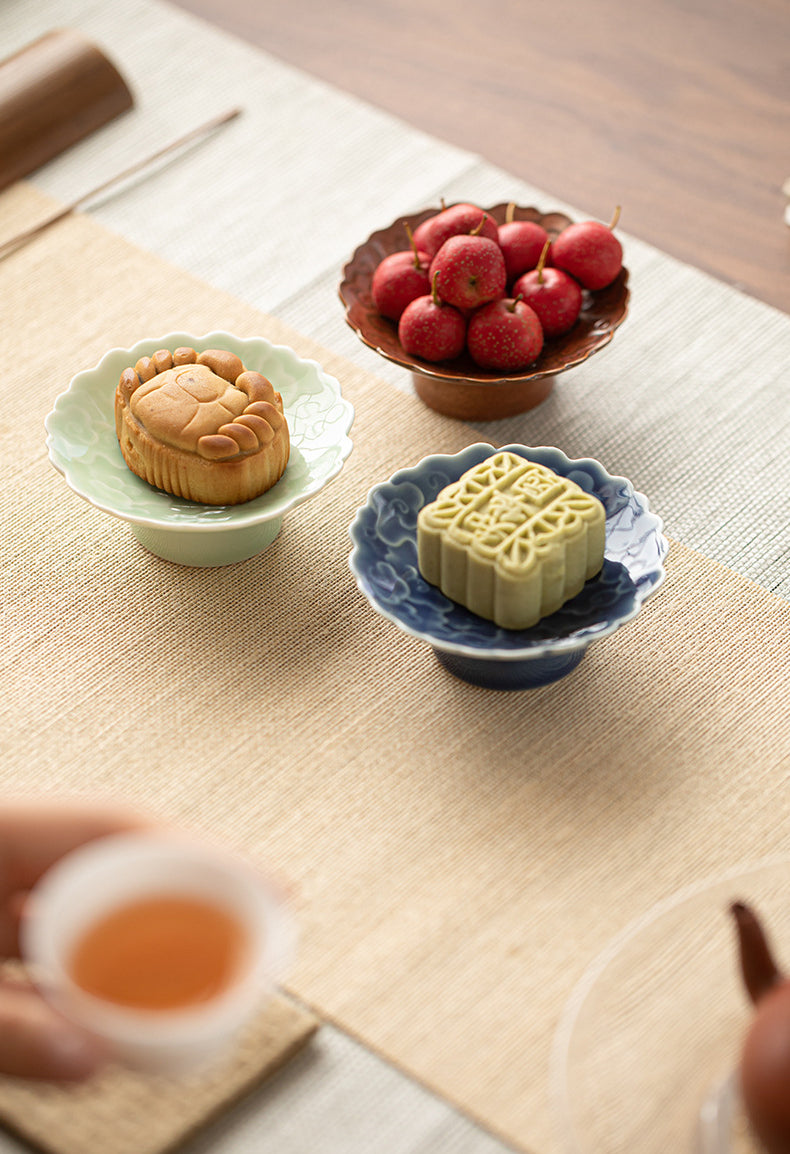 Gohobi, petite assiette de fruits glacés japonais traditionnels - Cloud 010