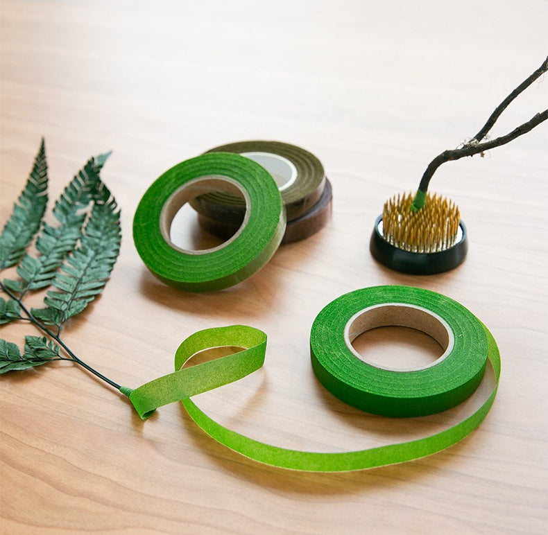 Gohobi Ikebana Floral Tape – Professional Flower Arrangement Stem Binding Tape