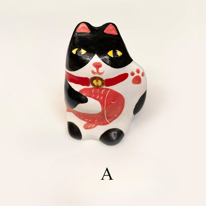 Gohobi x Little Diary Handmade Ceramic Lucky Cat