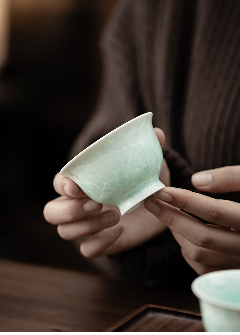 Gohobi Crystal Glazed Tea Cup