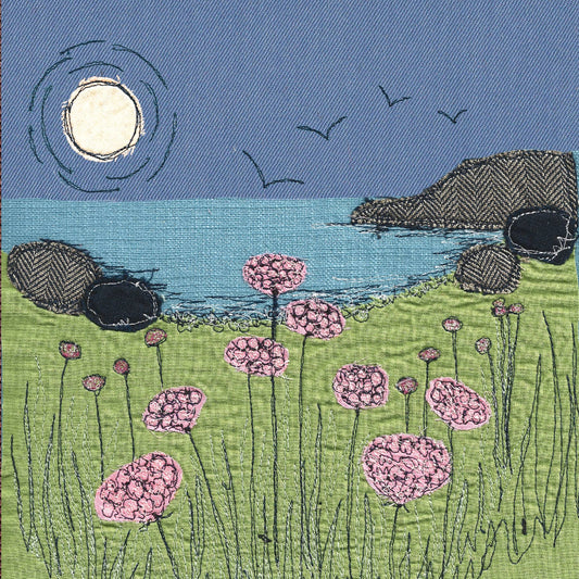 Gohobi x Poppy Treffry Sea Pinks Card [Made in the UK]