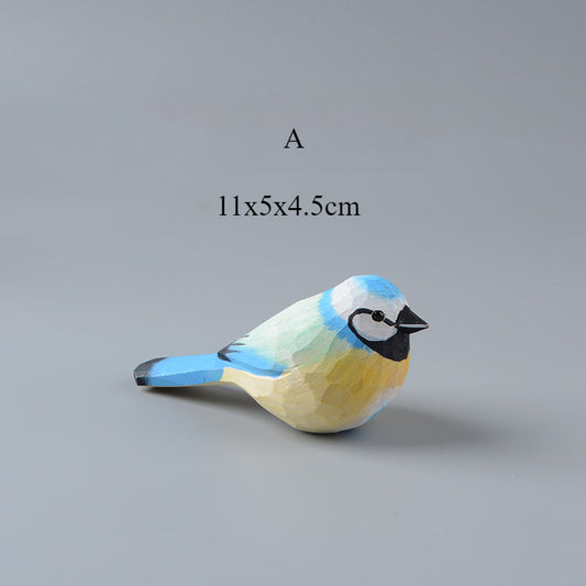 Gohobi Handmade Wooden Bird Ornament