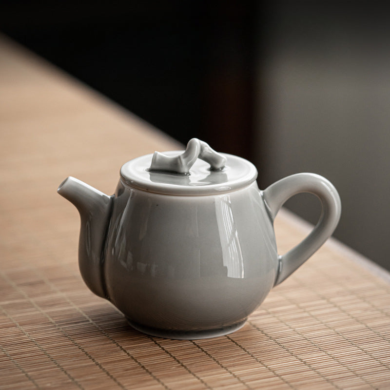 Gohobi Japanese Style Ice Grey Teapot 003