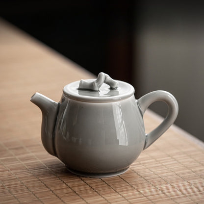 Gohobi Japanese Style Ice Grey Teapot 003