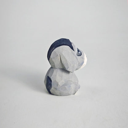 Gohobi Hand-Carved Little Donkey Figurine