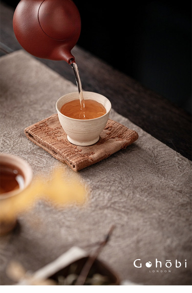 Gohobi Cotton Tea Towel – Thick Absorbent Teapot Cloth and Heat Insulation Tea Coaster