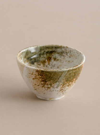 [Made in Japan] Gohobi Minoya Shino Glaze Hat Bowl