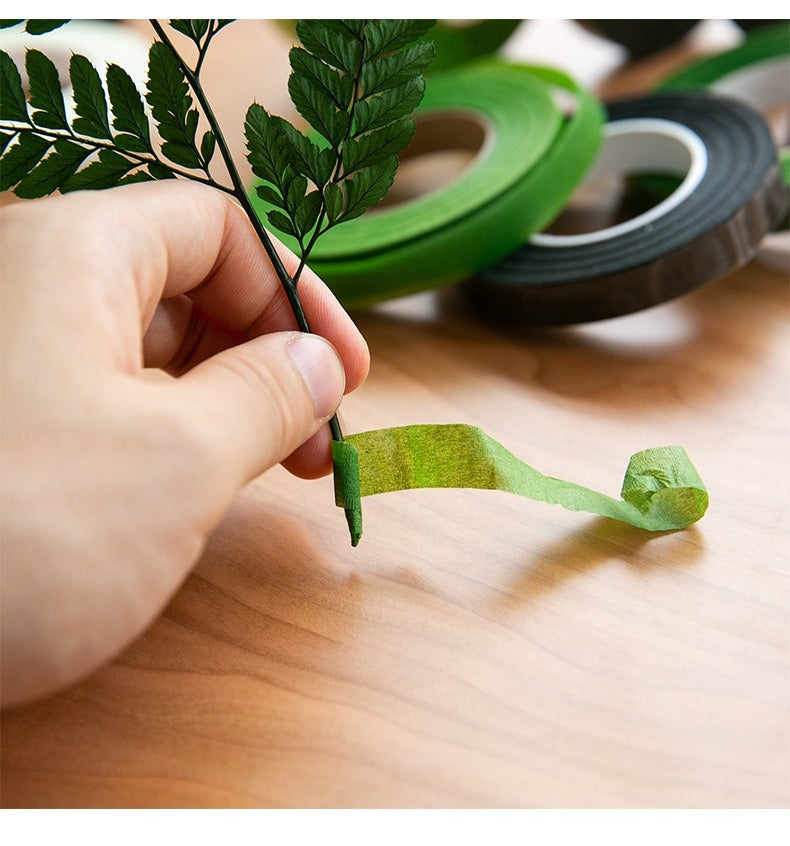 Gohobi Ikebana Floral Tape – Professional Flower Arrangement Stem Binding Tape