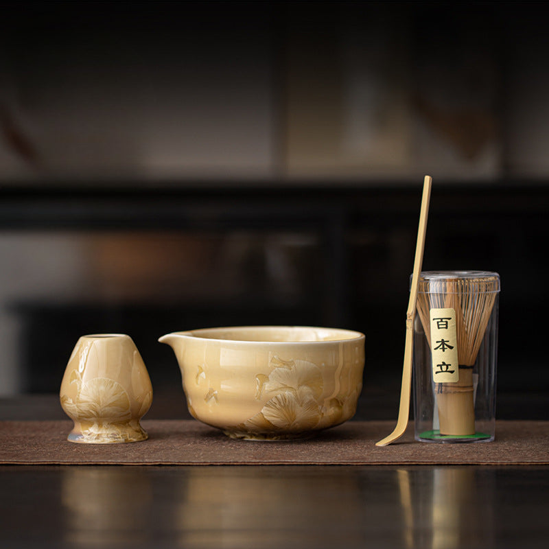 Gohobi Ceramic Matcha Set 044 Crystal Spout