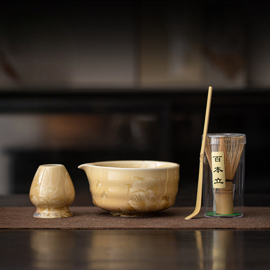 Gohobi Ceramic Matcha Set 044 Crystal Spout