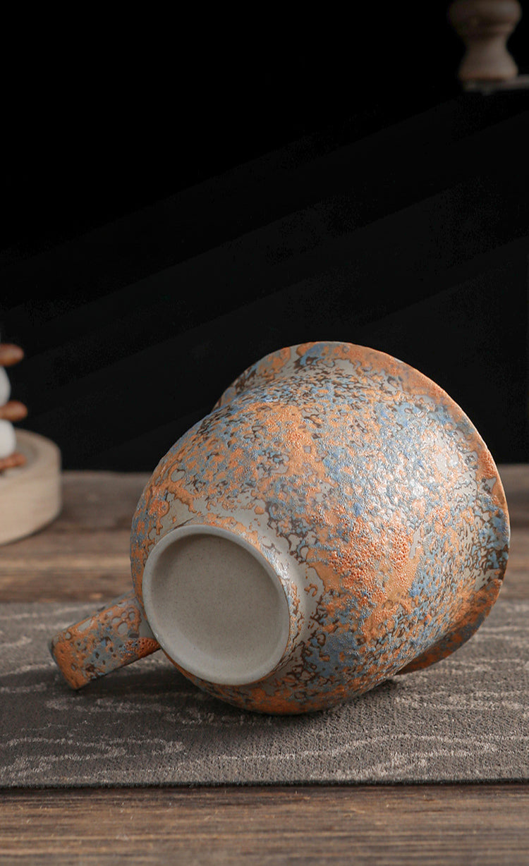 Gohobi Japanese Bubble Glazed Handmade Mug Coffee Cup