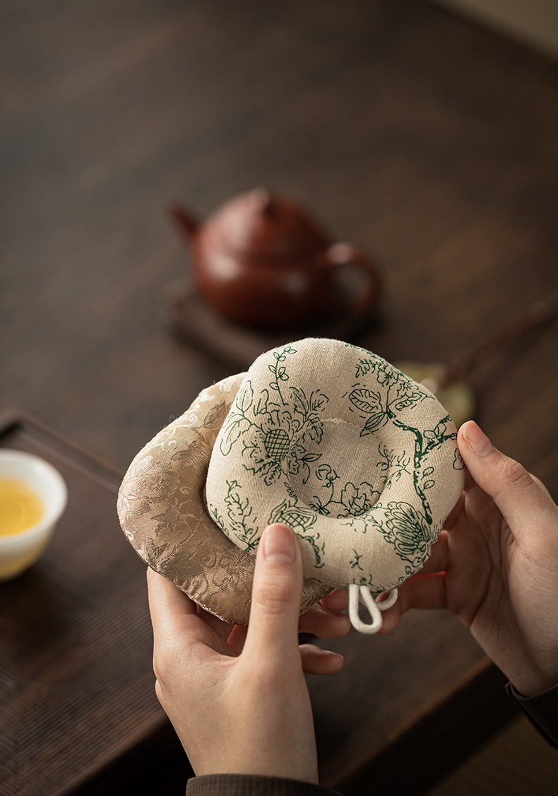 Gohobi Fabric Round Coaster