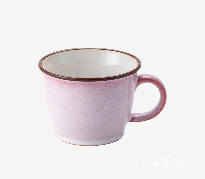 Gohobi Japanese Minoya Retro Ceramic Mug Coffee Cup [Made in Japan]