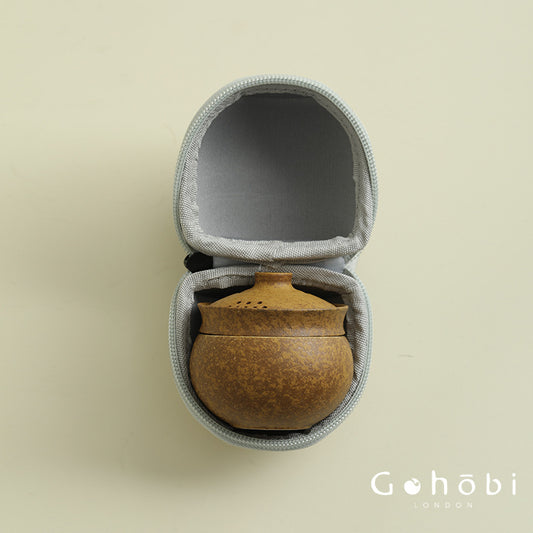 Gohobi Portable Travel Tea Set – One Pot One Cup Gongfu Tea Set for One