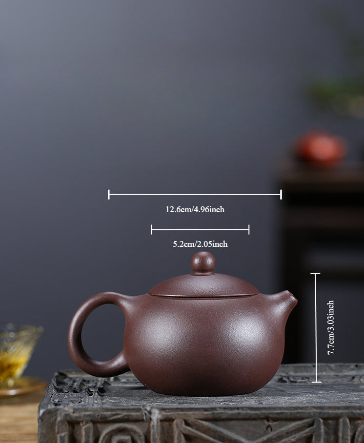 Gohobi Yixing Purple Clay Xishi Teapot (200ml)