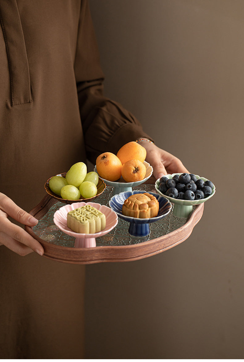 Gohobi, petite assiette de fruits glacés traditionnels japonais - Yulian 002