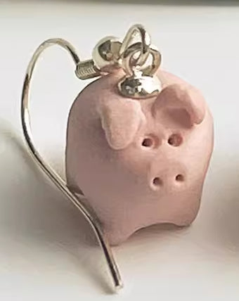 Gohobi x Little Diary Handmade Ceramic Earrings