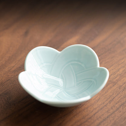 Gohobi, petite assiette traditionnelle japonaise de fruits glacés et noix - Nœud chinois 003