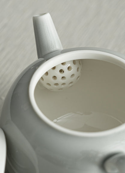 Gohobi Japanese Style Ice Grey Teapot 005