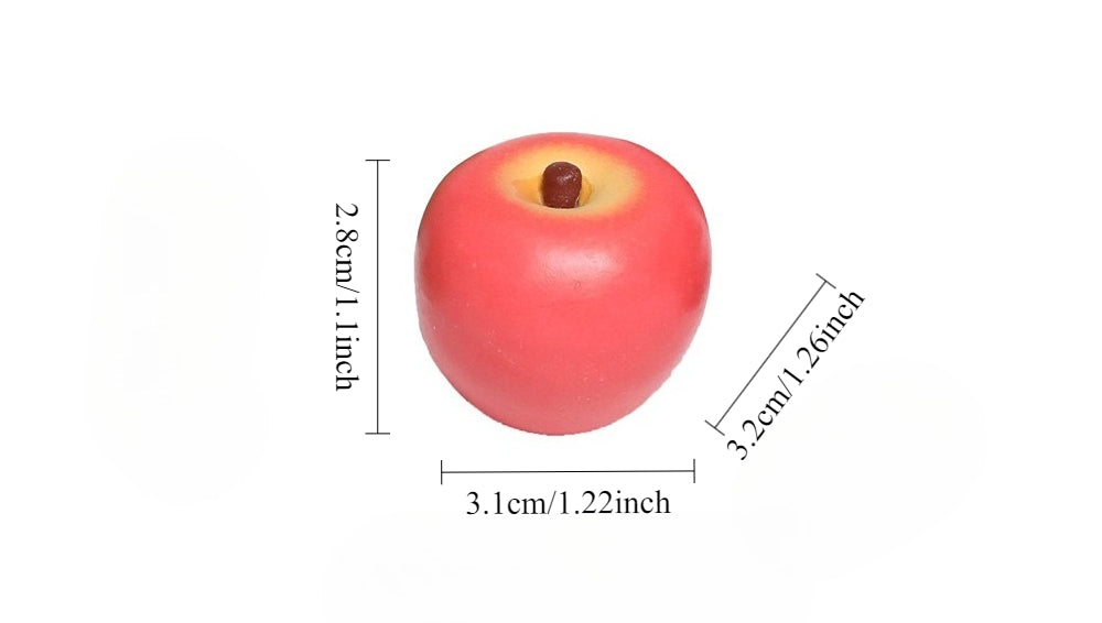 Gohobi Yixing Purple Clay Apple Tea Pet – Handmade Mini Fruit Ornament