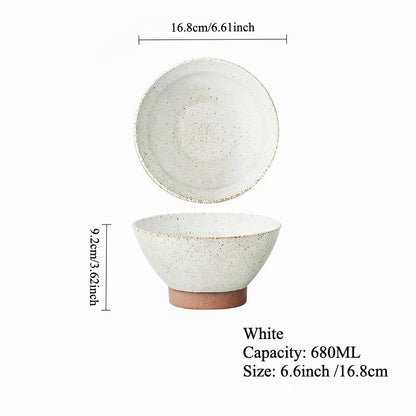 Gohobi Japanese Vintage High-foot Bowl