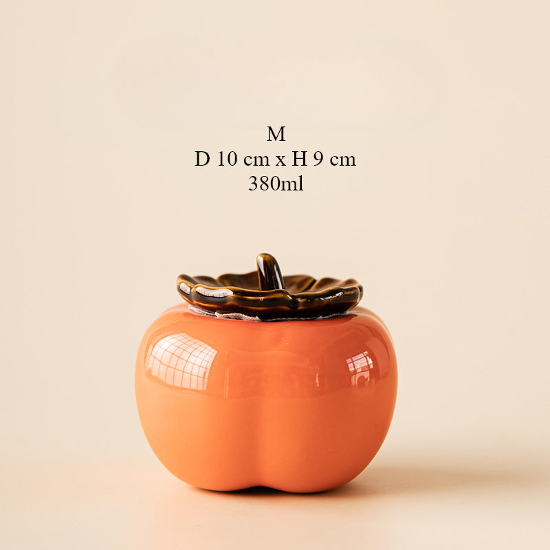 Gohobi Persimmon Shaped Food Container Storage