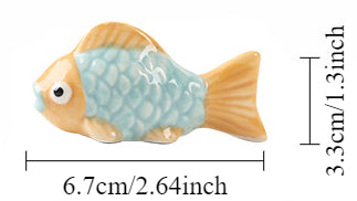Gohobi Colourful Goldfish Chopstick Rest