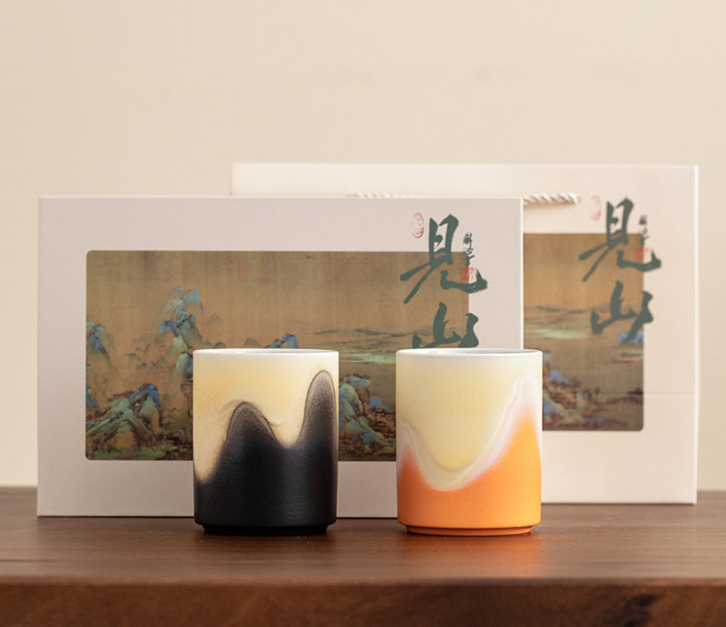 Gohobi Colourful Mountain Tea Cup 002