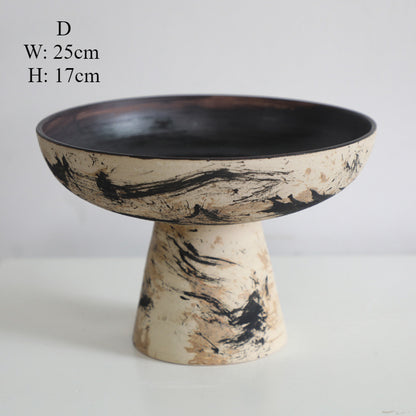 Gohobi Original Oil Painting Designer Ceramic Vase