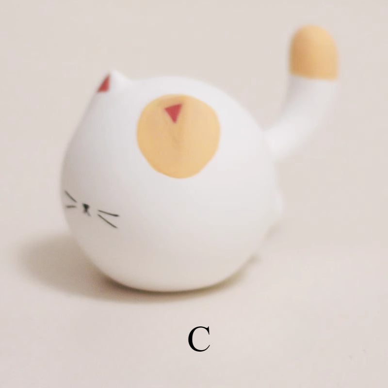 Gohobi x Little Diary Handmade Ceramic Cat
