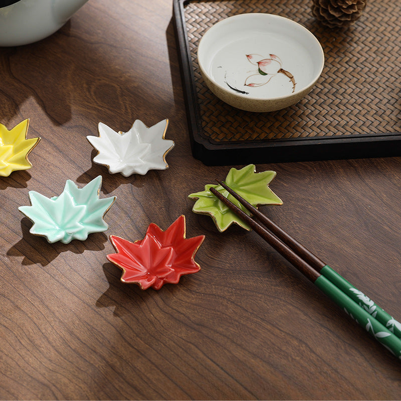 Gohobi A Set of 5 Pairs of Wooden Chopsticks and Rests