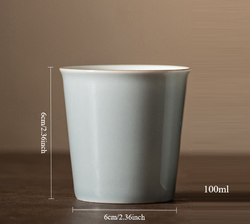 Gohobi Japanese Style Ice Grey and Green Tea Cup 002