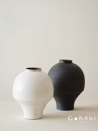 Gohobi Japanese-style Wabi Sabi Handmade Zen Large Vase 014
