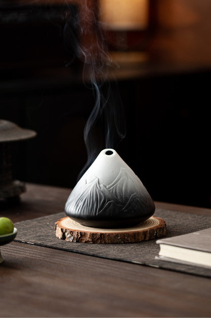 Gohobi Ceramic Aromatherapy Fireplace Burner
