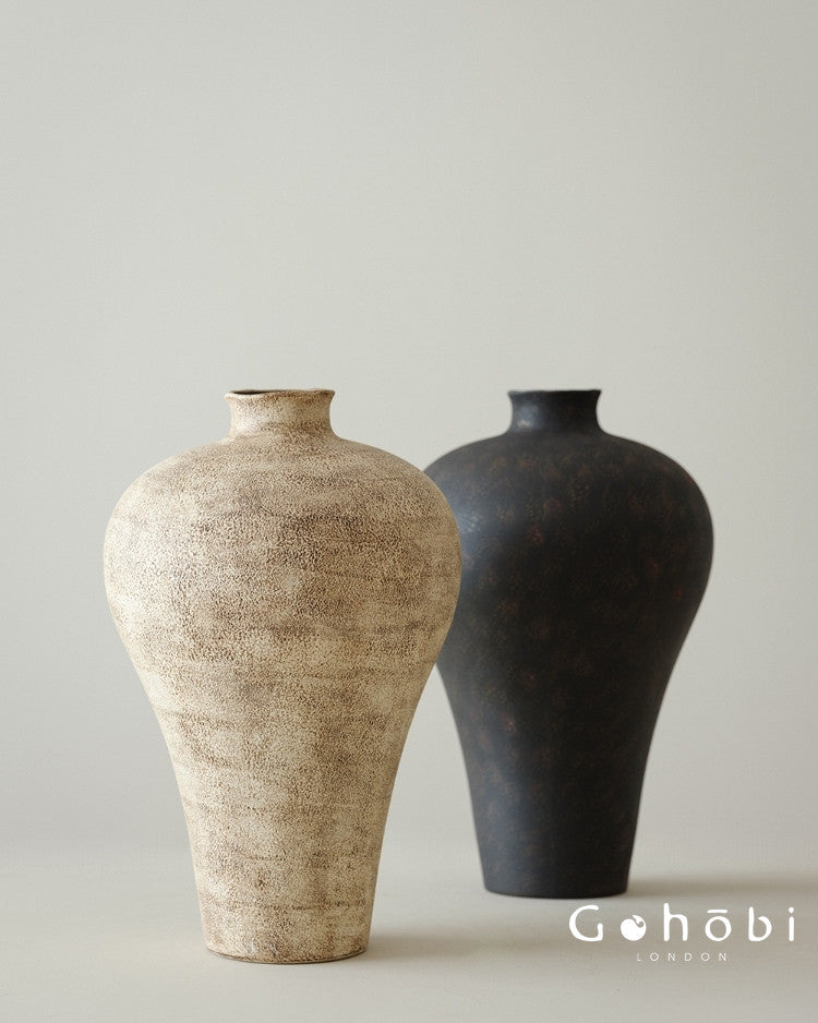 Gohobi Japanese-style Wabi Sabi Handmade Zen Large Vase 022