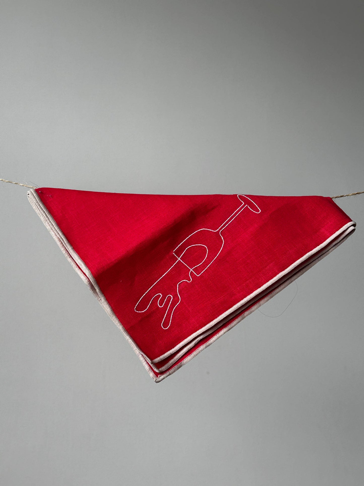 Gohobi x MÆGEN Linen Blend Napkins - Wine (Set of 2)